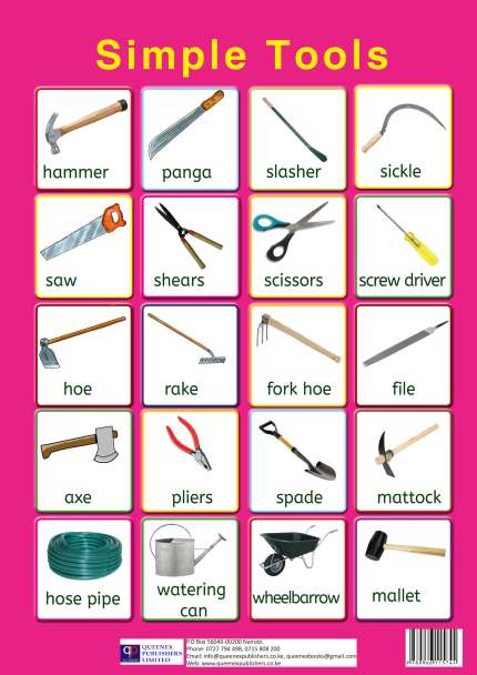 Chart Ordinary Simple Tools - Queenex Publishers